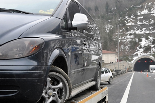 Bolu Dağı tünelinde trafik kazası