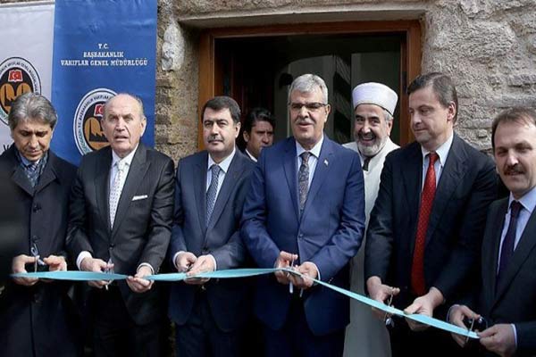 Restore edilen Şeyh Süleyman Mescidi açıldı