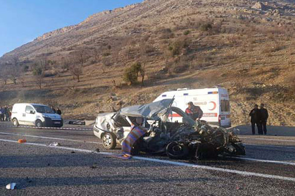 Adıyaman’da trafik kazası: 4 ölü, 2 yaralı