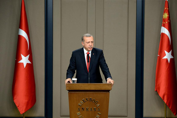 Erdoğan'dan '30 Ağustos' mesajı