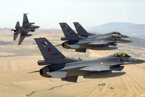 Türk jetleri IŞİD'i vurdu