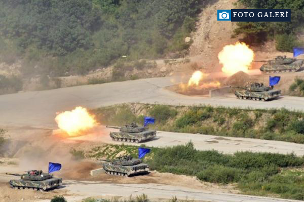 Güney Kore ABD ile tatbikat yaptı