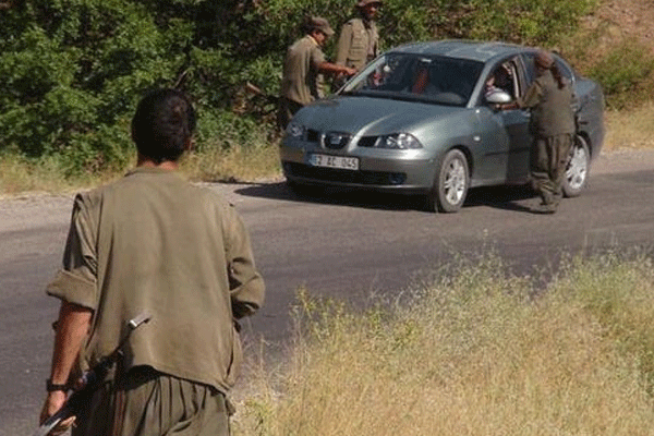 Astsubay patlak lastikle PKK'dan kurtuldu