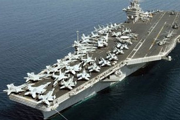 İran’dan ABD’nin Harbin uçak gemisine göz dağı