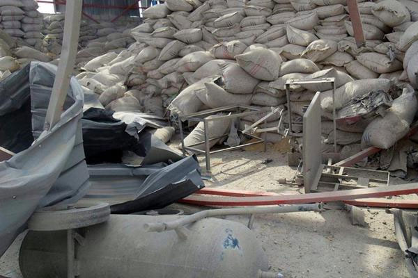 Rejim uçakları buğday ambarını hedef aldı