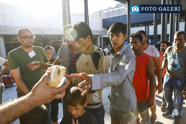 Macaristan'a göçmen akını