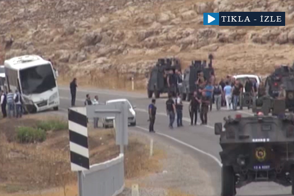 Polis servisine bombalı saldırı: 3 yaralı