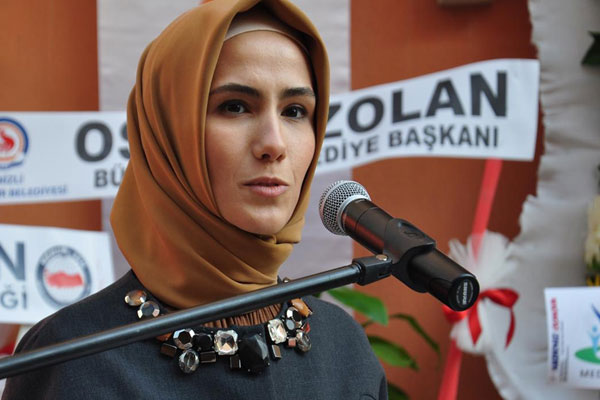 Sümeyye Erdoğan'a destek mektubu