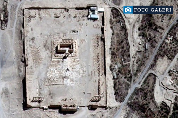 Palmira'daki yıkımın uydu görüntüleri yayınlandı