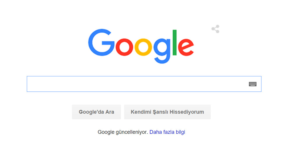 Google'ın logosu değişti
