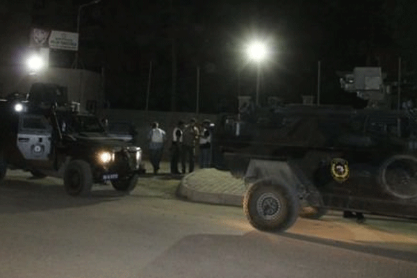 Komutanlığa roketli saldırı