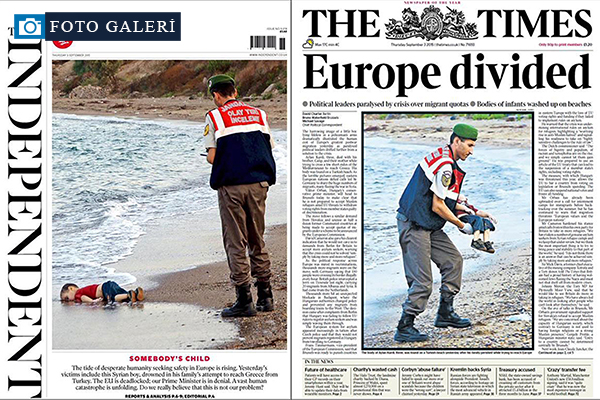 Suriyeli çocuk dünya basınında