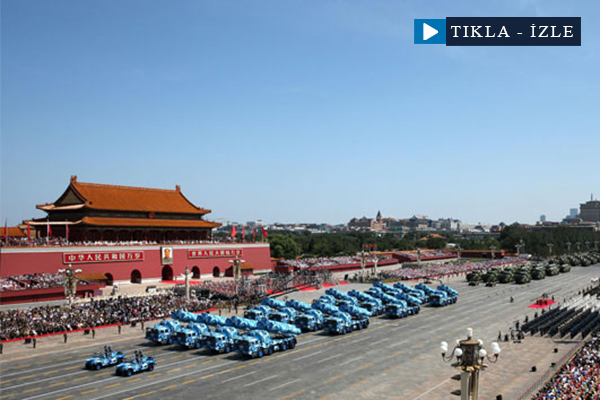 Çin’den askeri gövde gösterisi