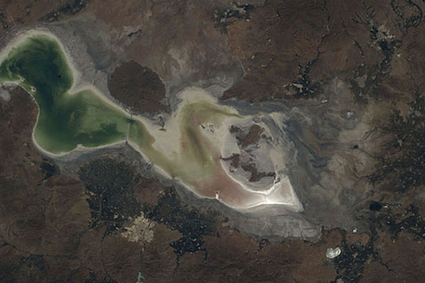 En büyük altıncı tuz gölü kuruyor