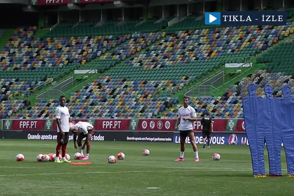 Nani, Quaresma ve Ronaldo'dan frikik şov!