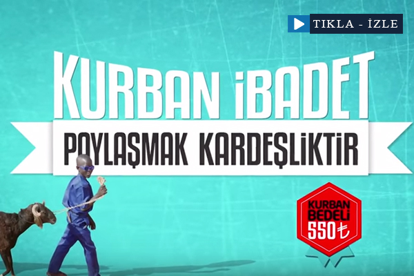 İHH'dan mesaj dolu kurban reklamı