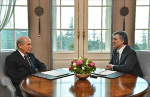 Gül ile Bahçeli buluştu