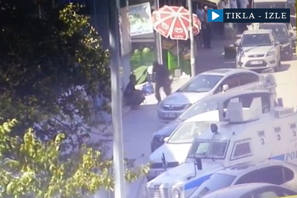 O iki PKK'lı vurulmadan hemen önce..