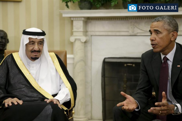 Suud Kralı Selman ABD'de