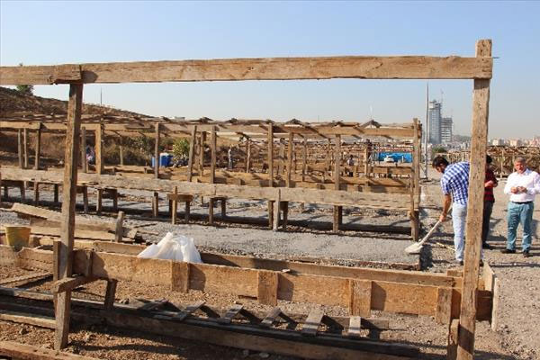 Kurban pazarlarında hummalı çalışma başlatıldı