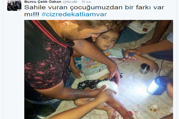 'Sahile vuran çocuğumuzdan bir farkı var mı?'