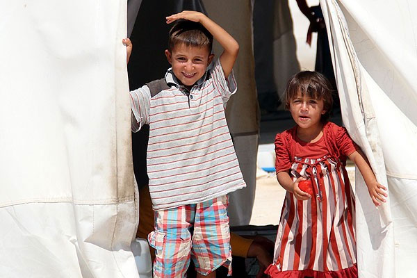 Suriyeli çocuklar Türkiye'de mutlu