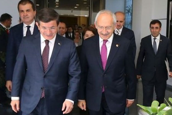 Davutoğlu ile Kılıçdaroğlu görüştü