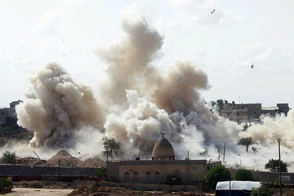 Mısır'da 'Sina Vilayeti' örgütüne operasyon