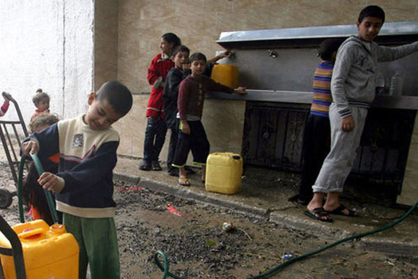 Gazze'de su sıkıntısı had safhada