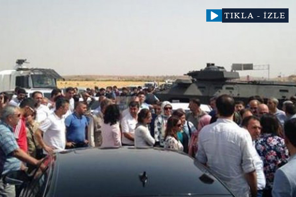 Cizre’ye giden HDP’lilere güvenlik engeli
