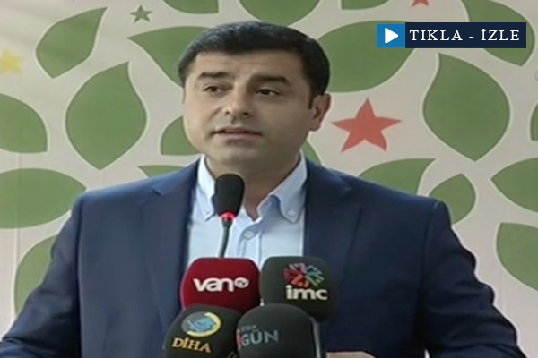 Demirtaş: 'Barış için geri adım atmış değiliz'