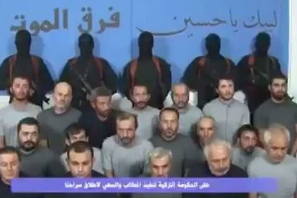 Kaçırılan Türk işçilerden ilk görüntü