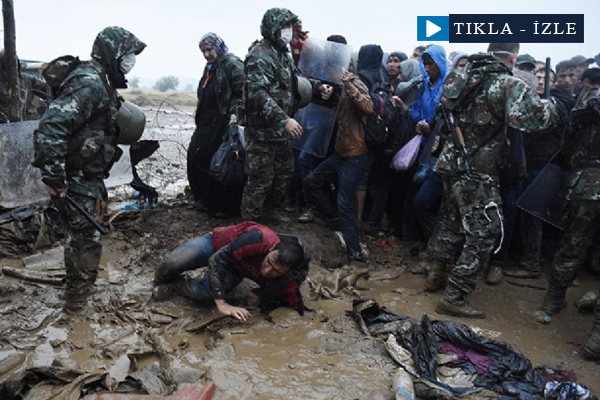 Avrupa mültecileri böyle karşılıyor!