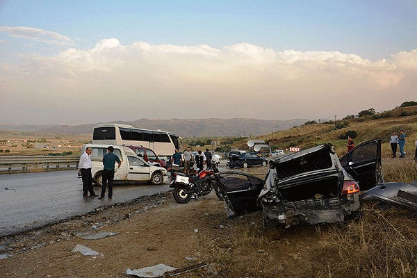 Ankara'da zincirleme trafik kazası