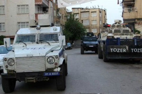 Diyarbakır'ın Sur ilçesinde sokağa çıkma yasağı