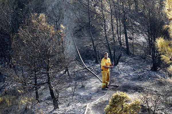 Hatay'daki yangın kontrol altına alındı