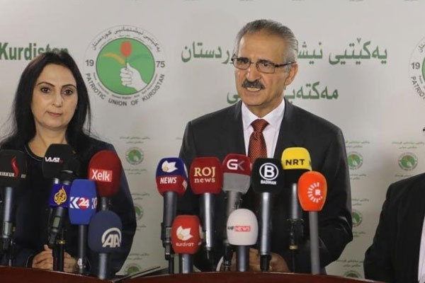 HDP heyetinden Irak temasları