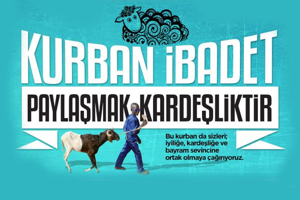Kurban'da 99 ülke ve bölgedeyiz