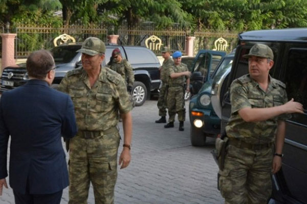 Orgeneral Salih Zeki Çolak Siirt’te