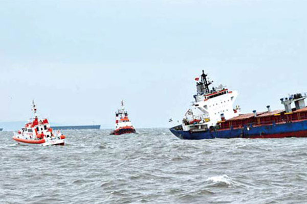 Çanakkale Boğazı'nda gemi kazası