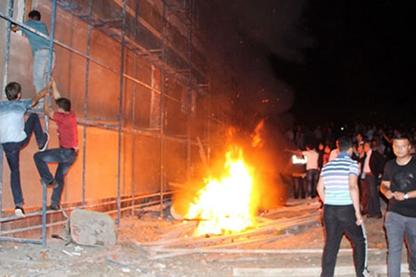 Mudurnu'daki olayı sakinleştiren şehit babası konuştu