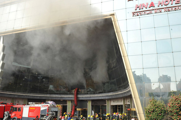 Çin'de otel faicası: 10 ölü