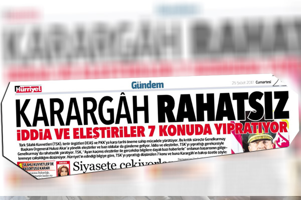 Hürriyet Gazetesi için 'el koyma' talebi!