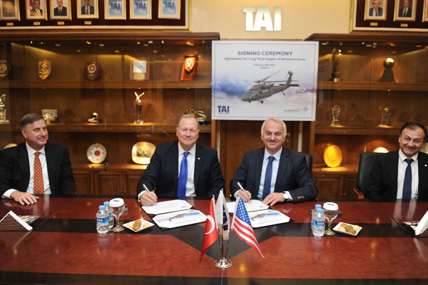 TAİ ile Sikorsky arasında 500 milyon dolarlık imza