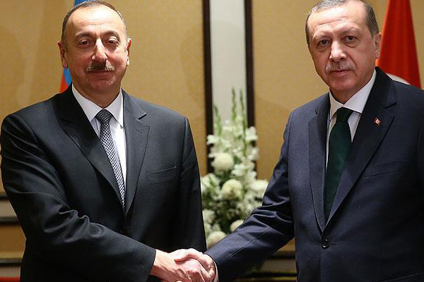 Erdoğan Azerbaycan Cumhurbaşkanı Aliyev ile görüştü