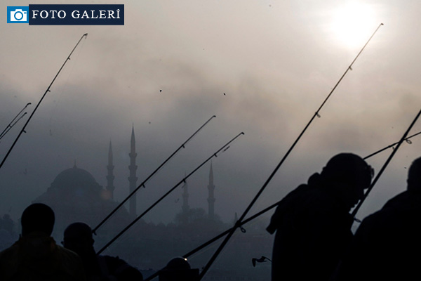 İstanbul’dan sis manzaraları