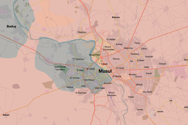Musul çembere alındı