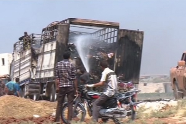 BM: Rejim, konvoyumuzu kasten vurdu