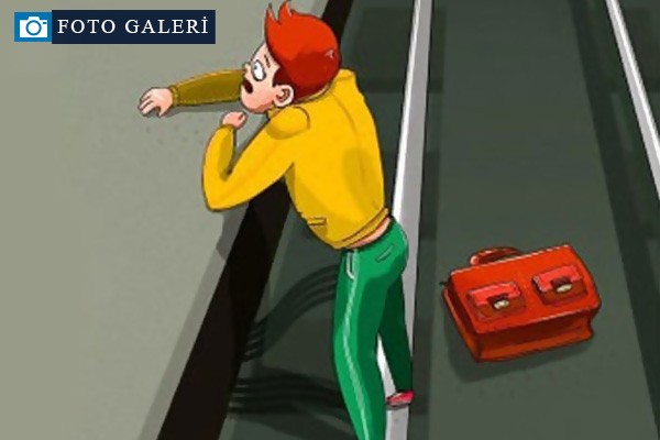 Metroya düşerseniz ne yapmanız lazım?