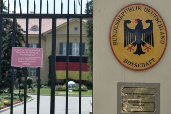 Almanya Büyükelçisi, Dışişleri Bakanlığı'na çağrıldı